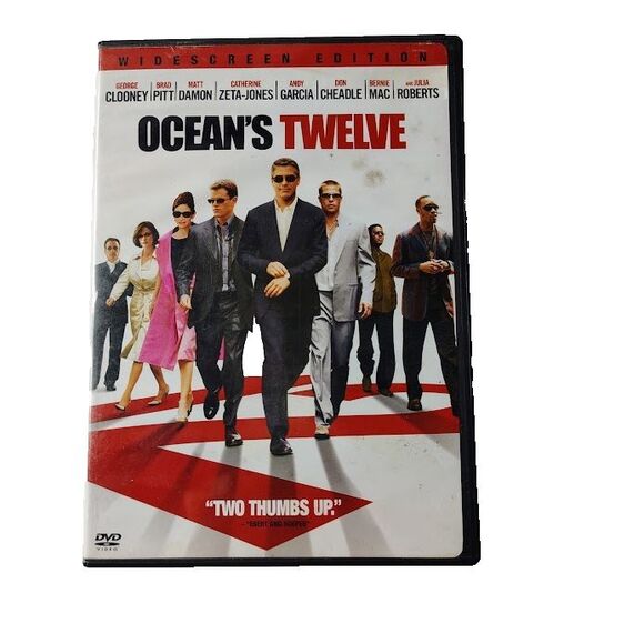 Other - Ocean's Twelve DVD 2004 Movie Matt Damon Catherine Zeta Jones Action Drama PG 13